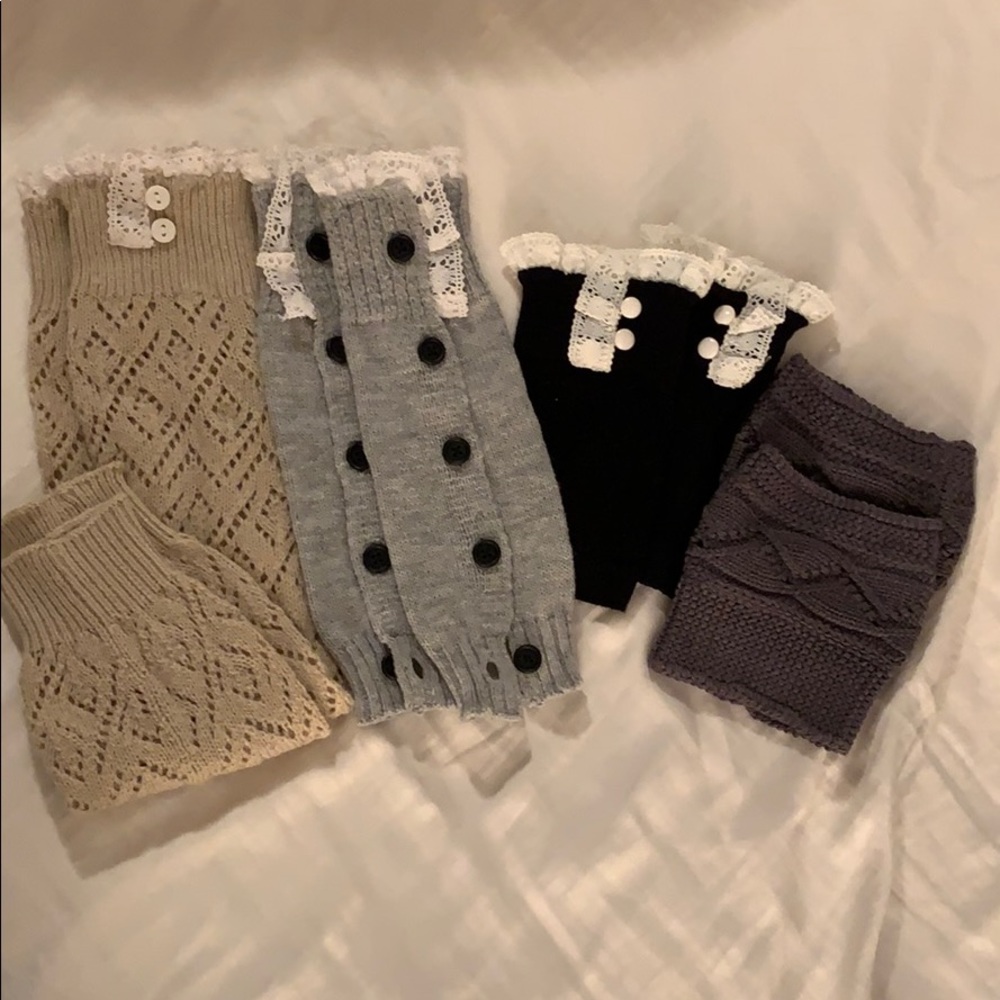 Grace & Lace boot cuff socks arm warmer